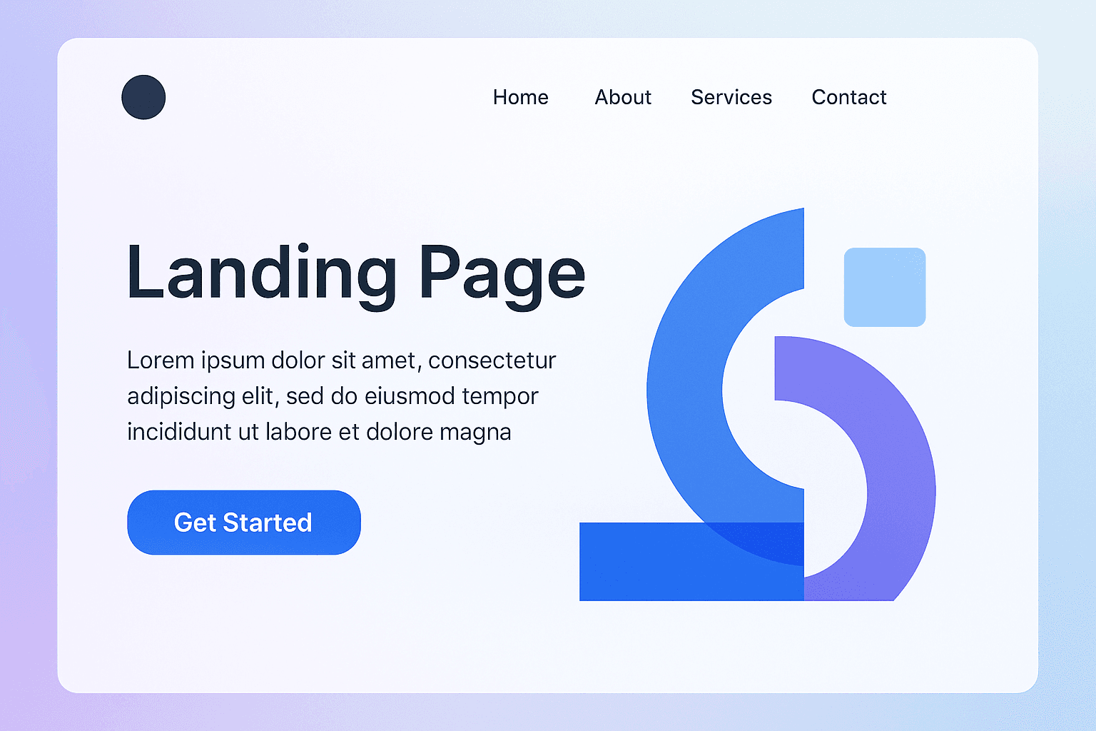 Exemplo de Landing Page